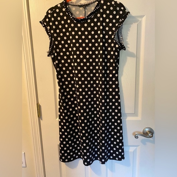 Tiana B Polka Dot Dress - Picture 2 of 7